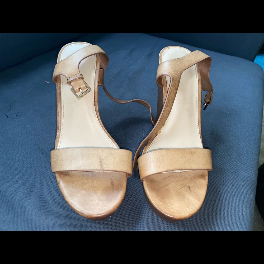 Tan wedges